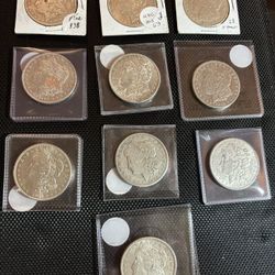 💥💥💥Morgan And Peace Dollars In Very Good To Fine Condition For One