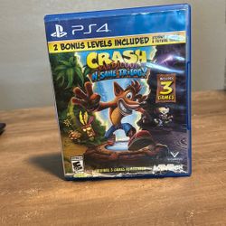 PS4 CRASH BAN DICOOL N SANE TRILOGY