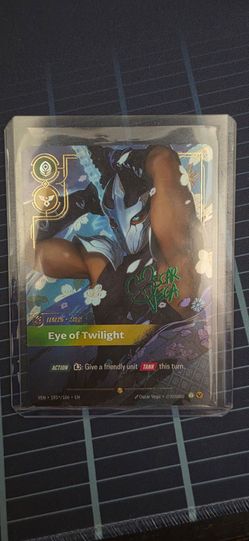 Riftbound Shen signature overnumber