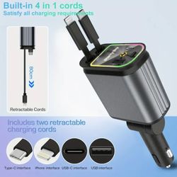 Retractable Cable Phone Charger