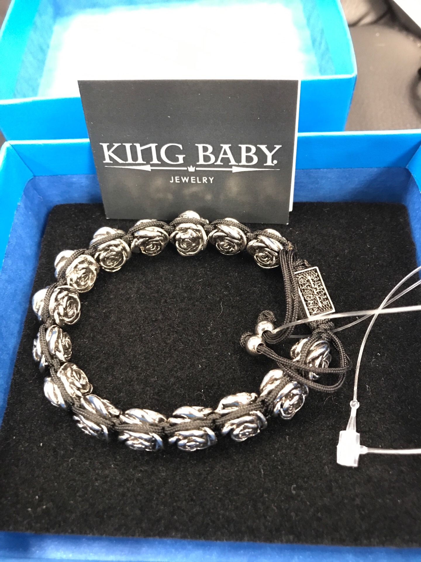 King Baby - Roses “Macrame” bracelet