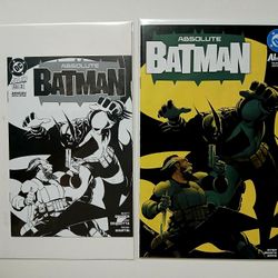 ABSOLUTE BATMAN #2 🔑 1ST PRINT! VERY RARE ASHCAN  AB#2  PREDATES COMIC BOOK RELEASE! 🔥🔥🔥MINT/UNREAD🌟 