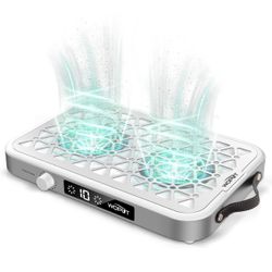 Professional Nail Dust Collector, 1600PA Portable, 10 Speeds, Disposable Filter