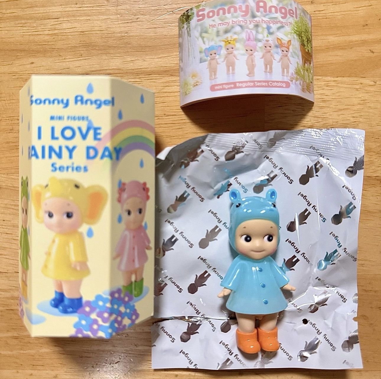 Sonny Angel I Love Rainy Day Series - Hippopotamus