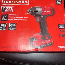 20v CRAFTSMAN Impact drill / BATTERY / CHARGER