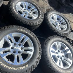 (4) 18” Chevy Wheels Installation Included 