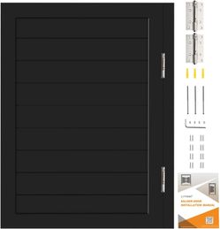Solid Wood Saloon Swinging Cafe Doors - Fits 24"-36" OpenBox.- Used