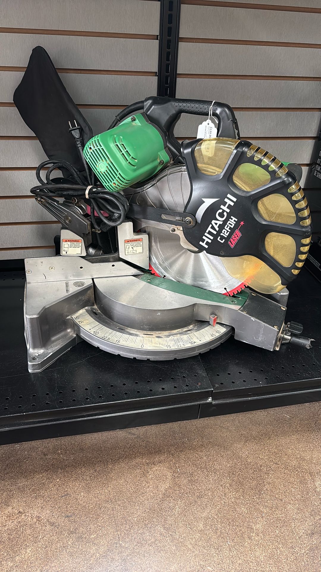 Hitachi C12FDH Laser Saw