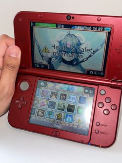 Nintendo New 3DS LL/XL - Modded/Hacked - Custom Theme - 126GB Card - Games pre installed