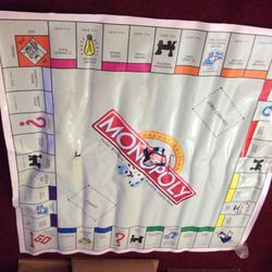Floor Model Monopoly Game Board