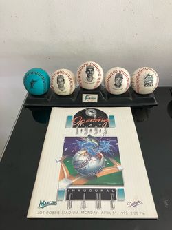 Florida Marlins (Miami Marlins) Vintage Memorabilia from Inaugural and Early Seasons