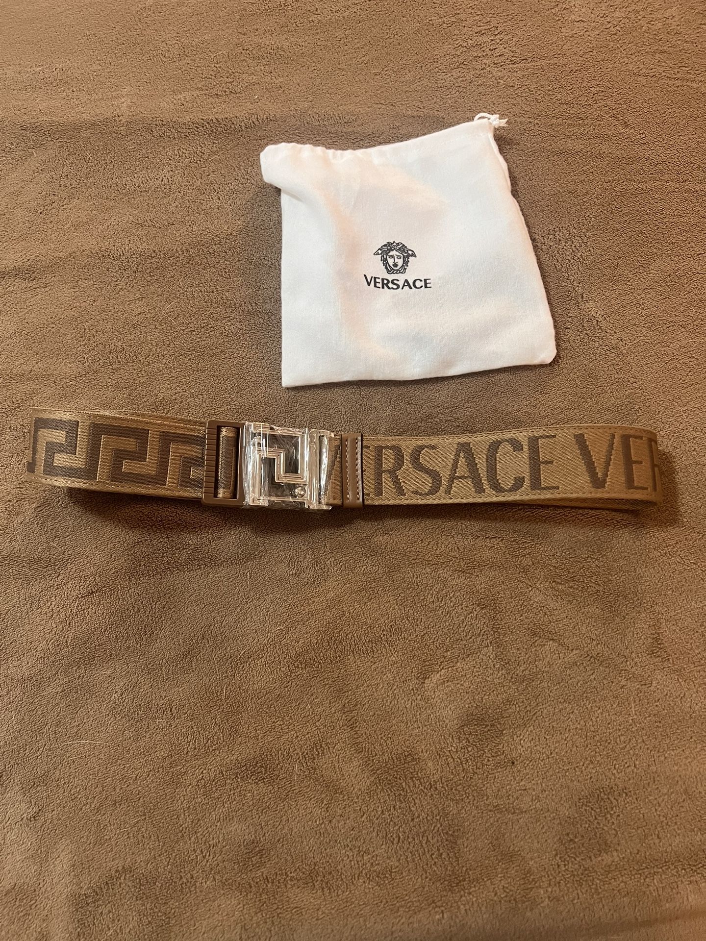Versace Silver Belt Reversible