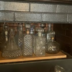Vintage Wine And Bottles
