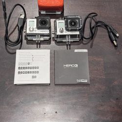 $120 For Both, Two GoPro Hero 3