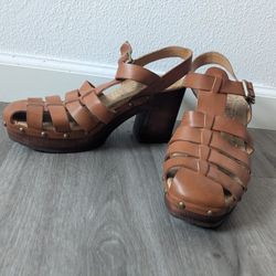 Korks Heel Sandals 