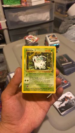 Nidoran #082 Base Set 2 Pokémon Card