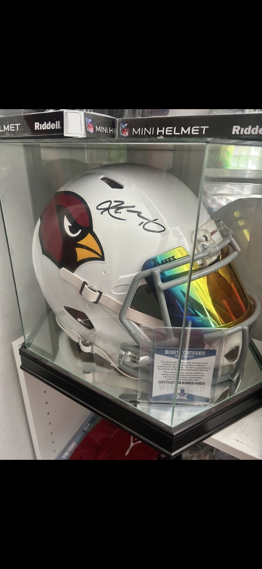 Kyler Murray Full Sized Authentic Speed Flex Helmet Autographed