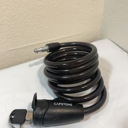 Capstone Cable Bike Lock with Key