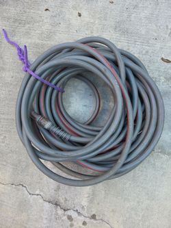 Garden hose.