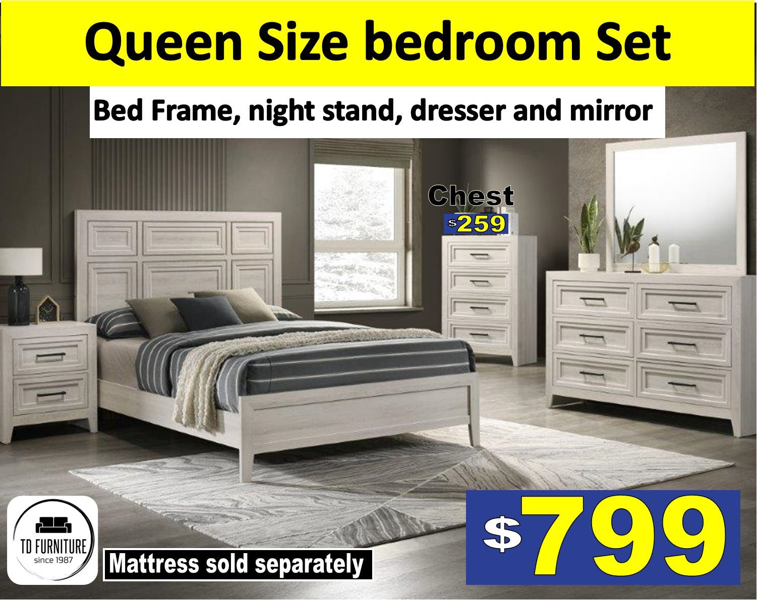 Queen Bedroom set