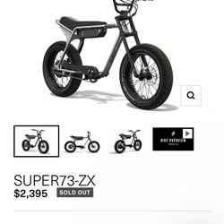 Super73 E-bike 
