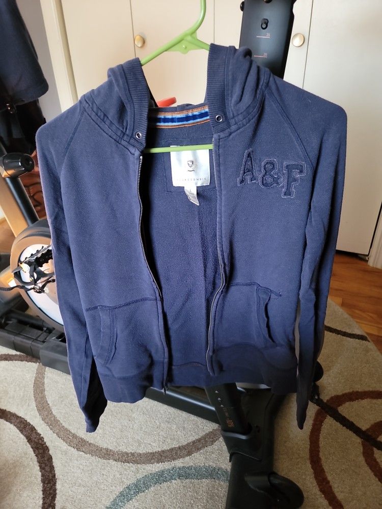 Abercrombie & Fitch Double Zip Up Hoodie