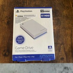 Game Drive Ps5 O PS4. New 5TB.  $100 Firm 