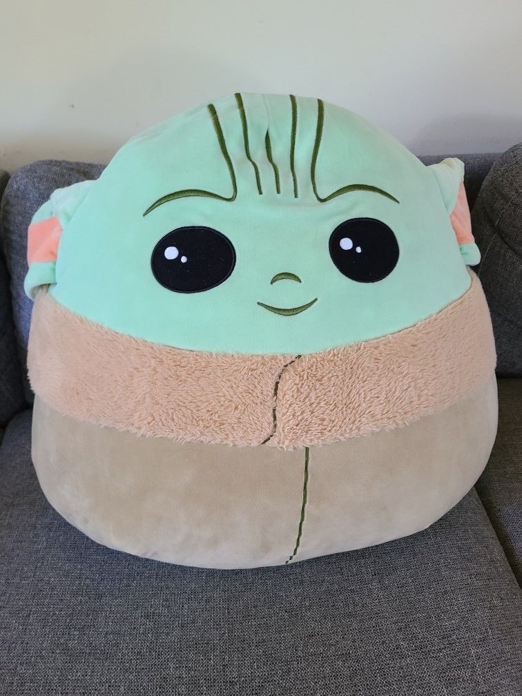 Star Wars The Mandorian Baby Yoda Jumbo Squishmallow