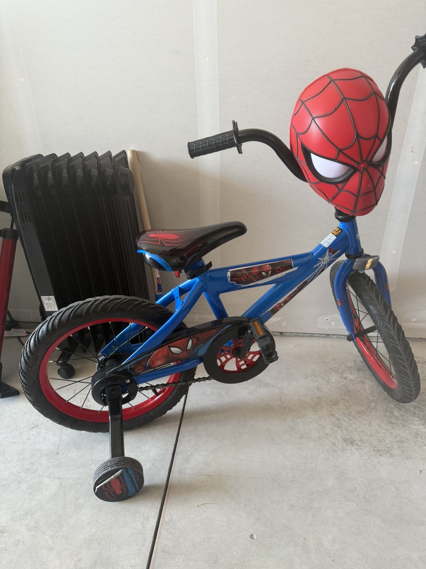 Gently Used Huffy 16" Marvel Spider-Man Kids' Bike,