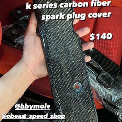K Series Carbon fiber spark plug cover