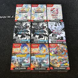 Pokémon Packs / Bundles / ETB / 