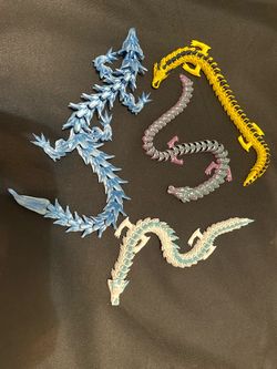 3D printed Dragons