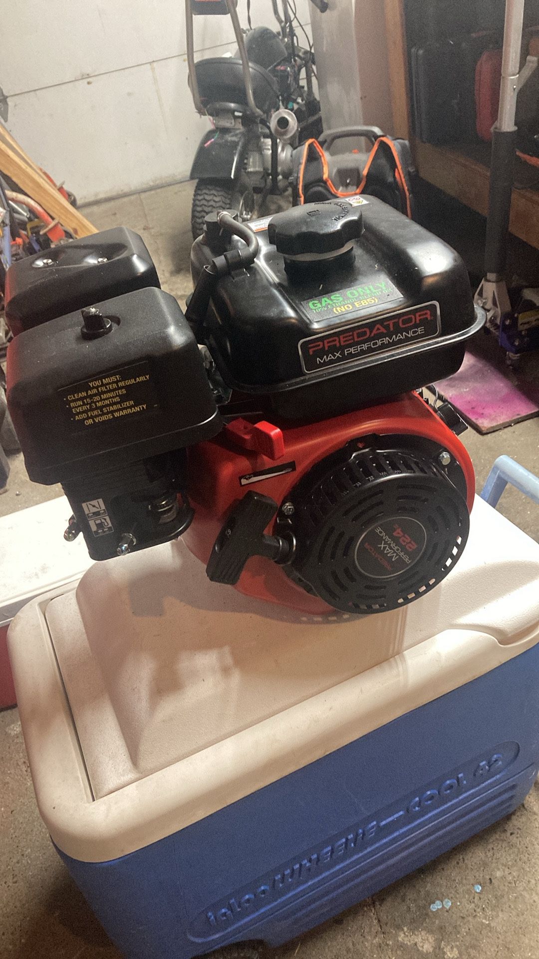 224cc Predator Engine