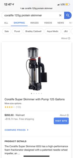 CORALIFE 125g PROTEIN SKIMMER