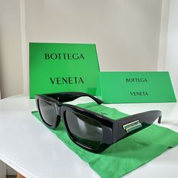 Bottega Veneta “BOLT RECTANGULAR SUNGLASSES”