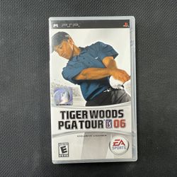 Tiger Woods PGA Tour 06 Golf PSP CIB complete Playstation Portable Tested