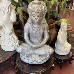 Silver Hanuman Statue