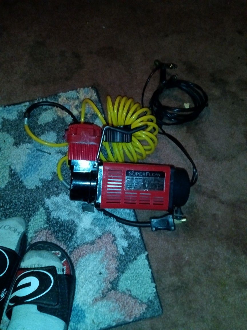 Superflow Mv50 Portable 30 Amp 12 Volt Direct Drive Electric Air Compressor