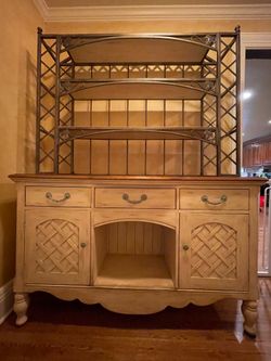 French Country Buffet & Rack
