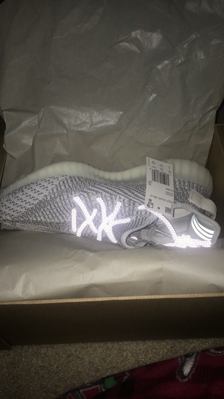 Adidas Yeezy Boost 350 V2 Static Non reflective DS size 9