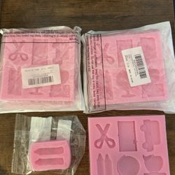 Lots Of Silicone Chocolate Molds For Teacher Appreciation 