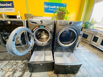 Washer and dryer no credit needed