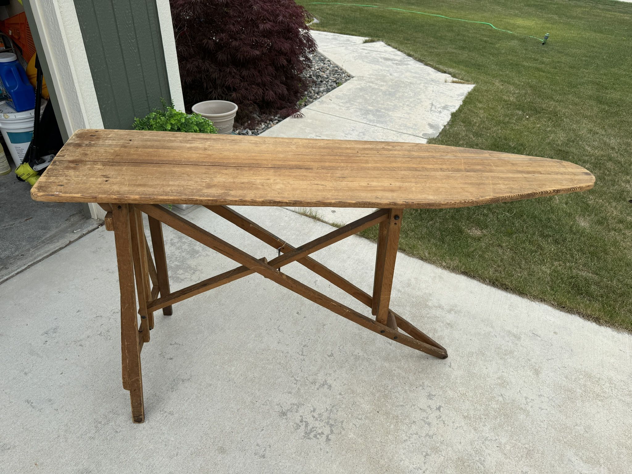 Vintage Wood Ironing Board
