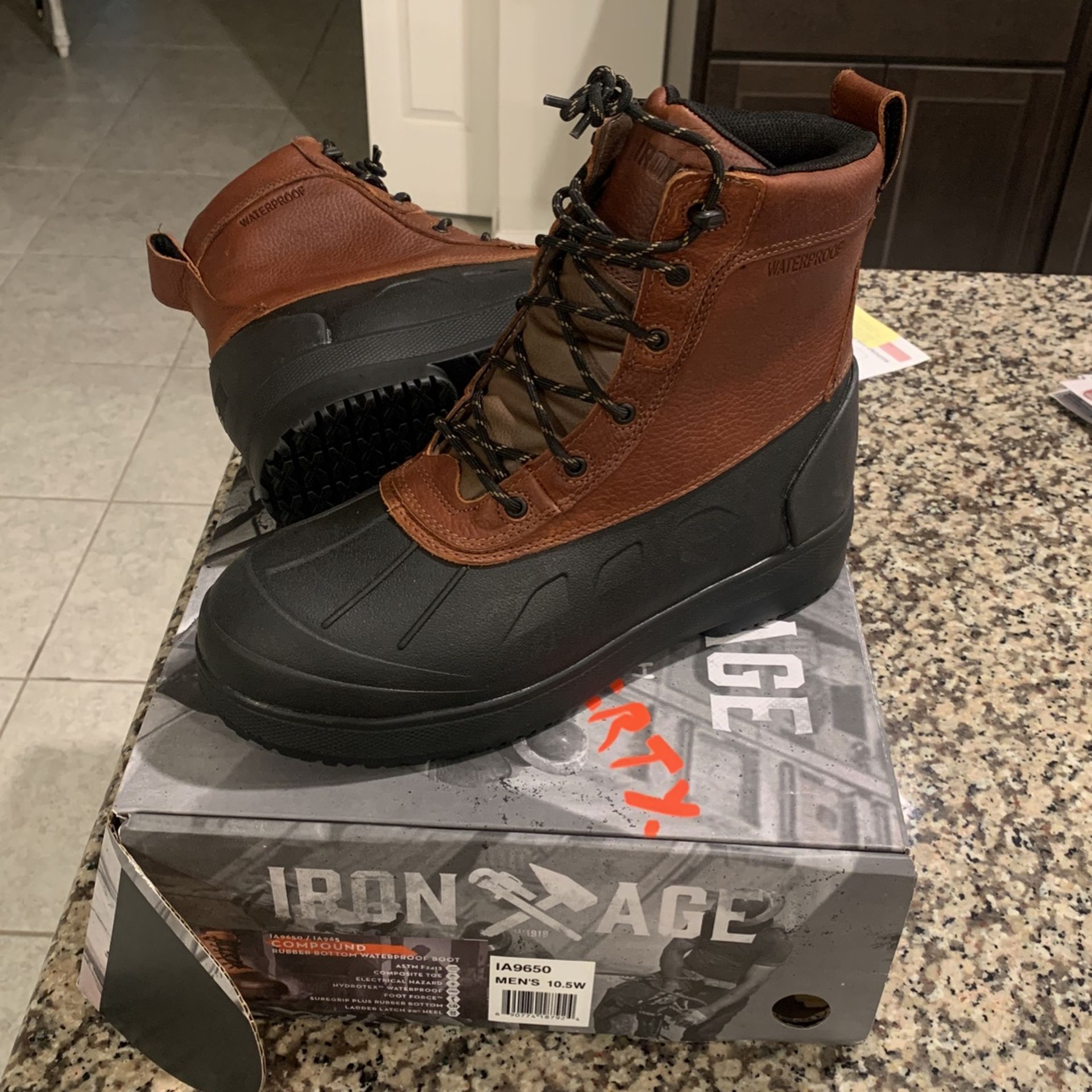 Compound Work Boots