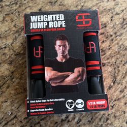 Weighted Jump Rope (1/2 Lb)