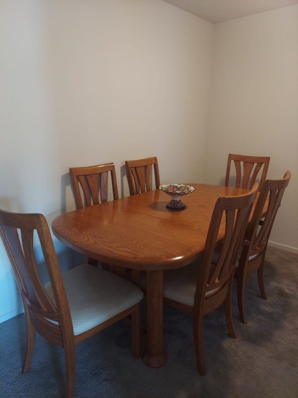 Antique Solid Wood Dining Table