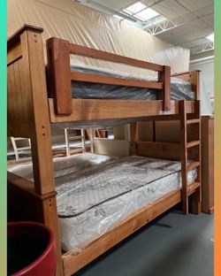 Bunk bed / Litera twin twin con colchones / Camas nuevas