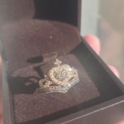 LE Vian Chocolate Diamond Tiara Ring