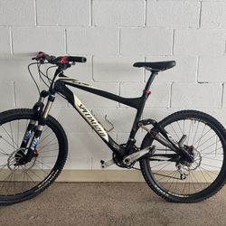 Specialized S-Works Stumpjumper FSR — Carbon Full Suspension MTB