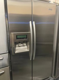 KitchenAid Side By Side Stainless Steel Fridge
